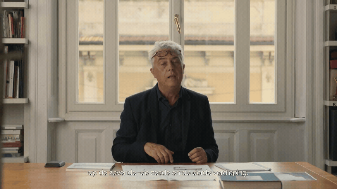 Stefano Boeri during his interview for Architalks in Milan, Italy. Cinematography by Yann De Moerloose