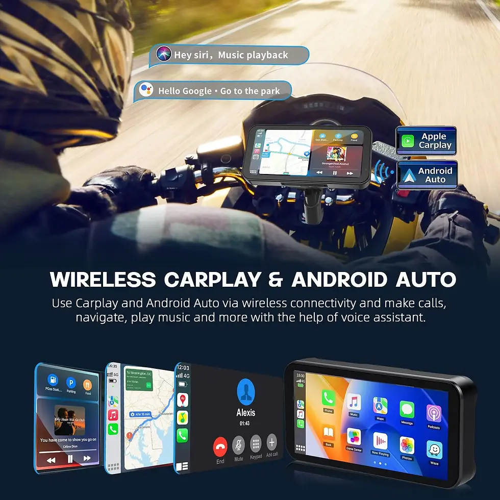 Thumbnail:  S3 Elite 6.25 inch Motorcycle Navigation with AA Carplay 2K HD Screen