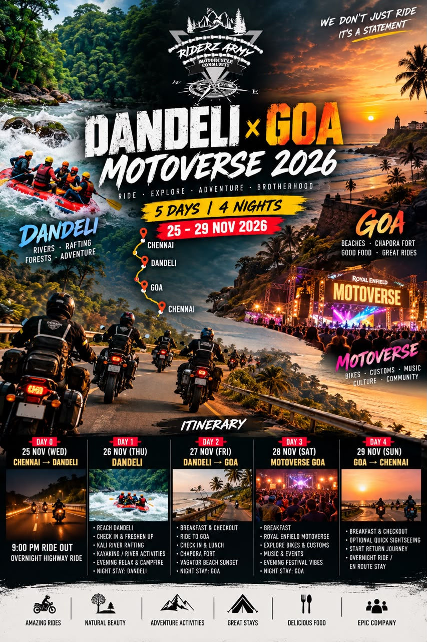 Ride to motoverse
