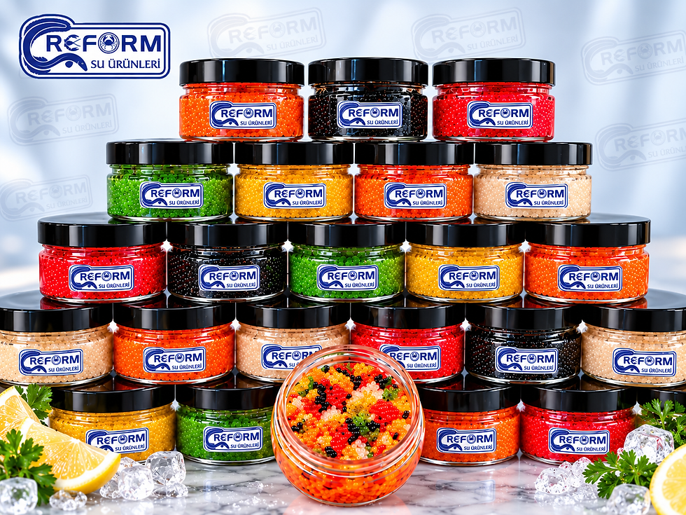 tobiko uçan balık yumurtası