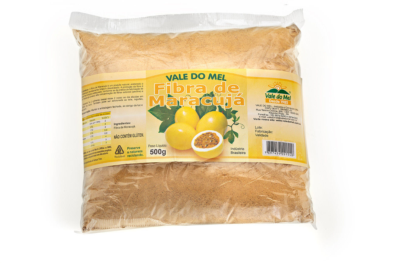 Pacote 500g -  Fibra de Maracujá