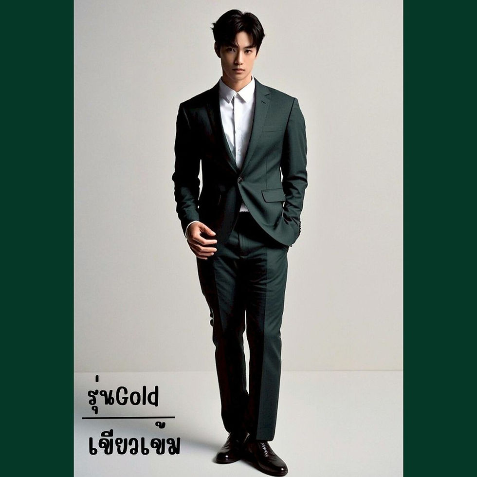 ภาพขนาดย่อ: รุ่นGold เสื้อสูท+กางเกง สีรอง