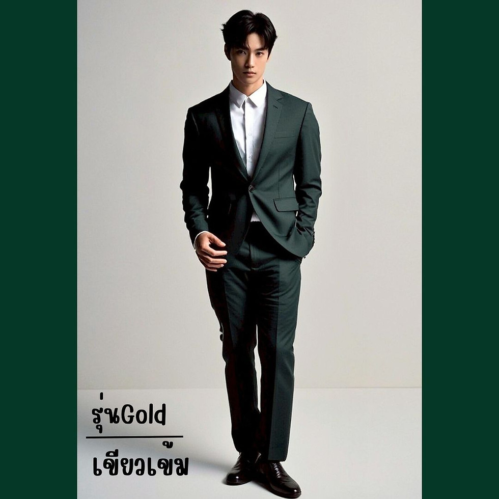 ภาพขนาดย่อ: รุ่นGold เสื้อสูท+กางเกง สีรอง