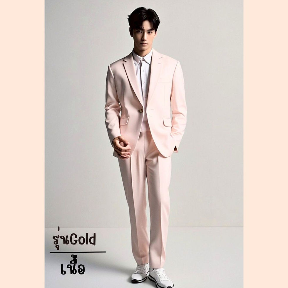 ภาพขนาดย่อ: รุ่นGold เสื้อสูท+กางเกง สีรอง
