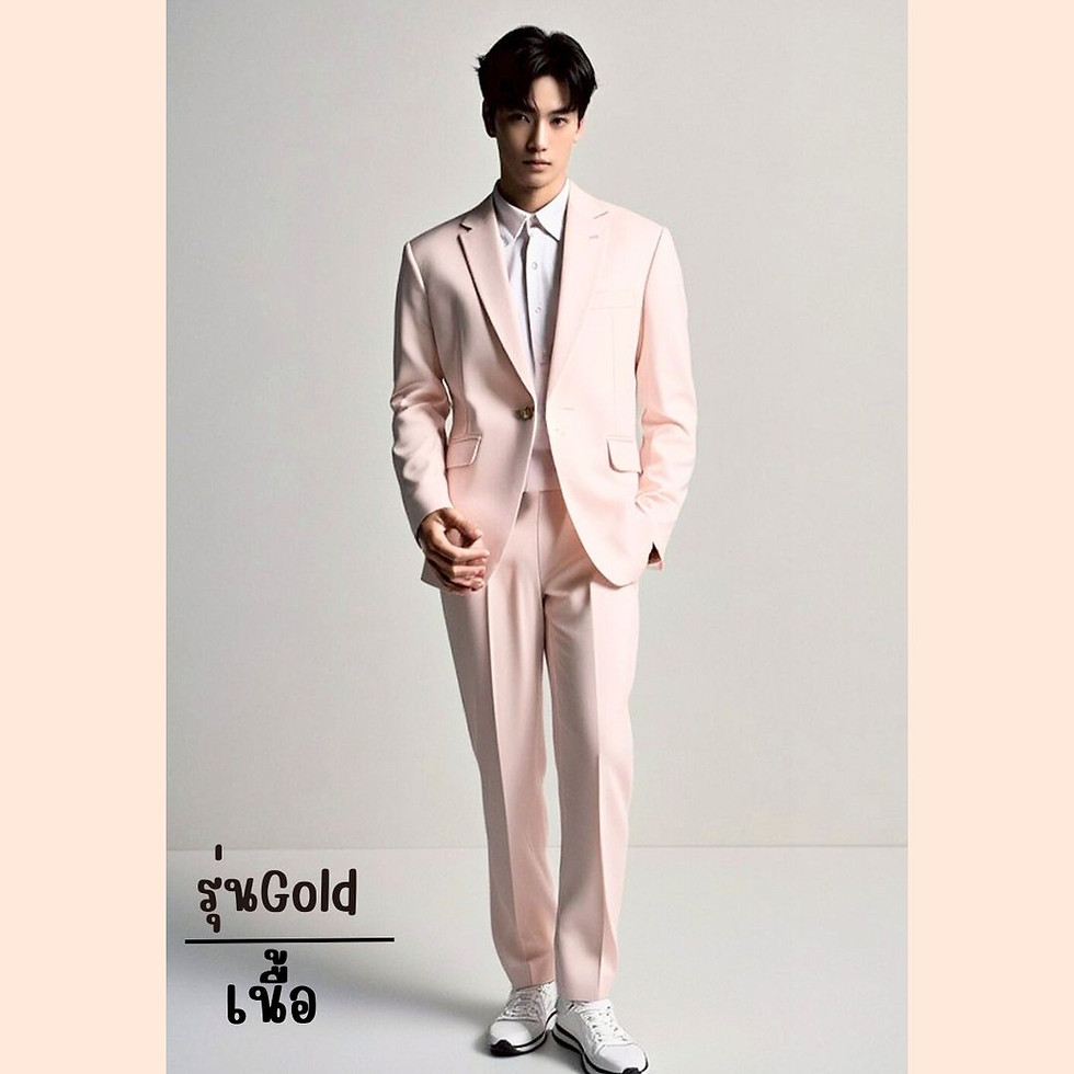 ภาพขนาดย่อ: รุ่นGold เสื้อสูท+กางเกง สีรอง