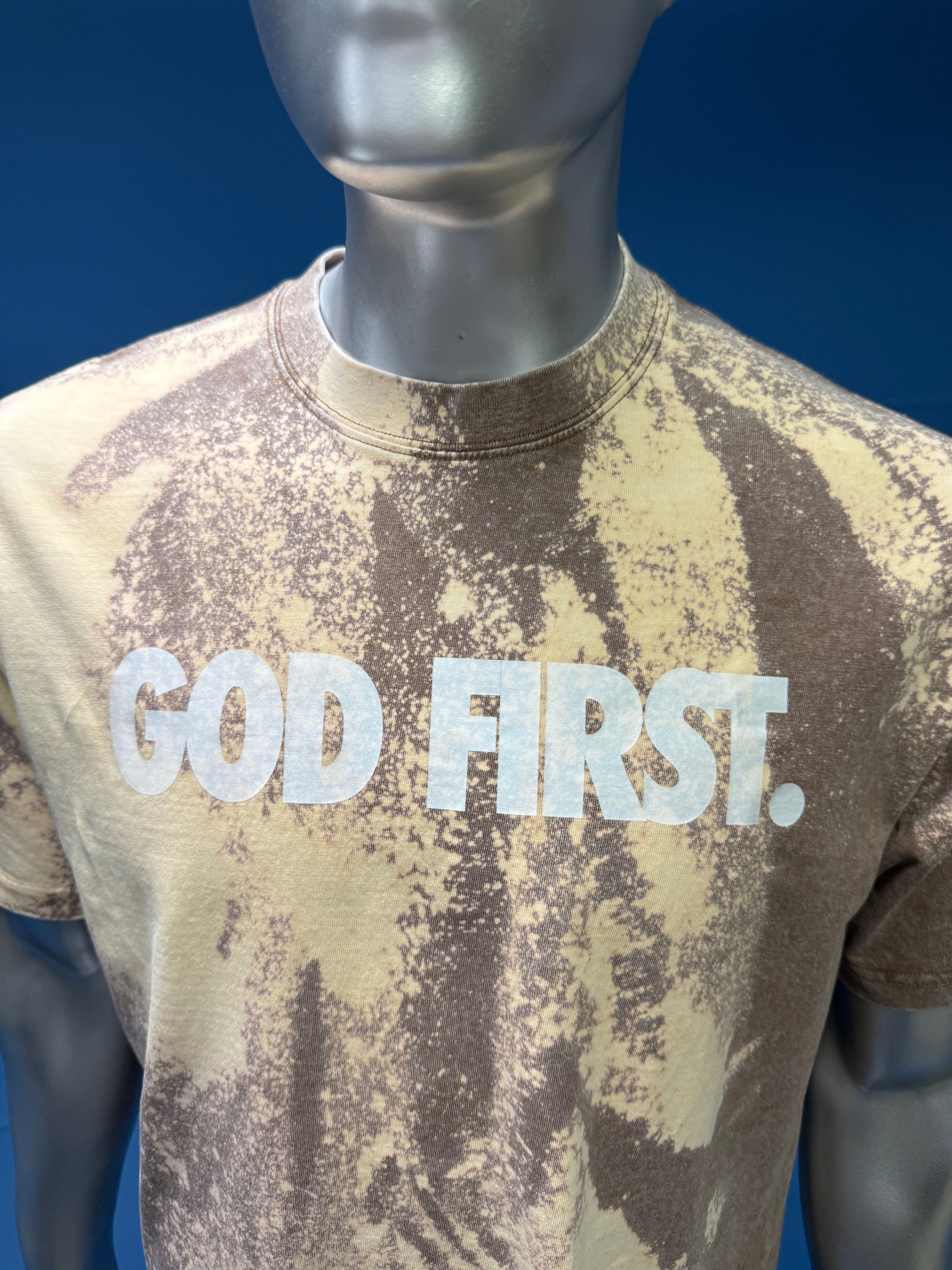 Cow Hide God First T-Shirt