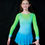 Thumbnail: Sea Foam Green and Blue Long Sleeve