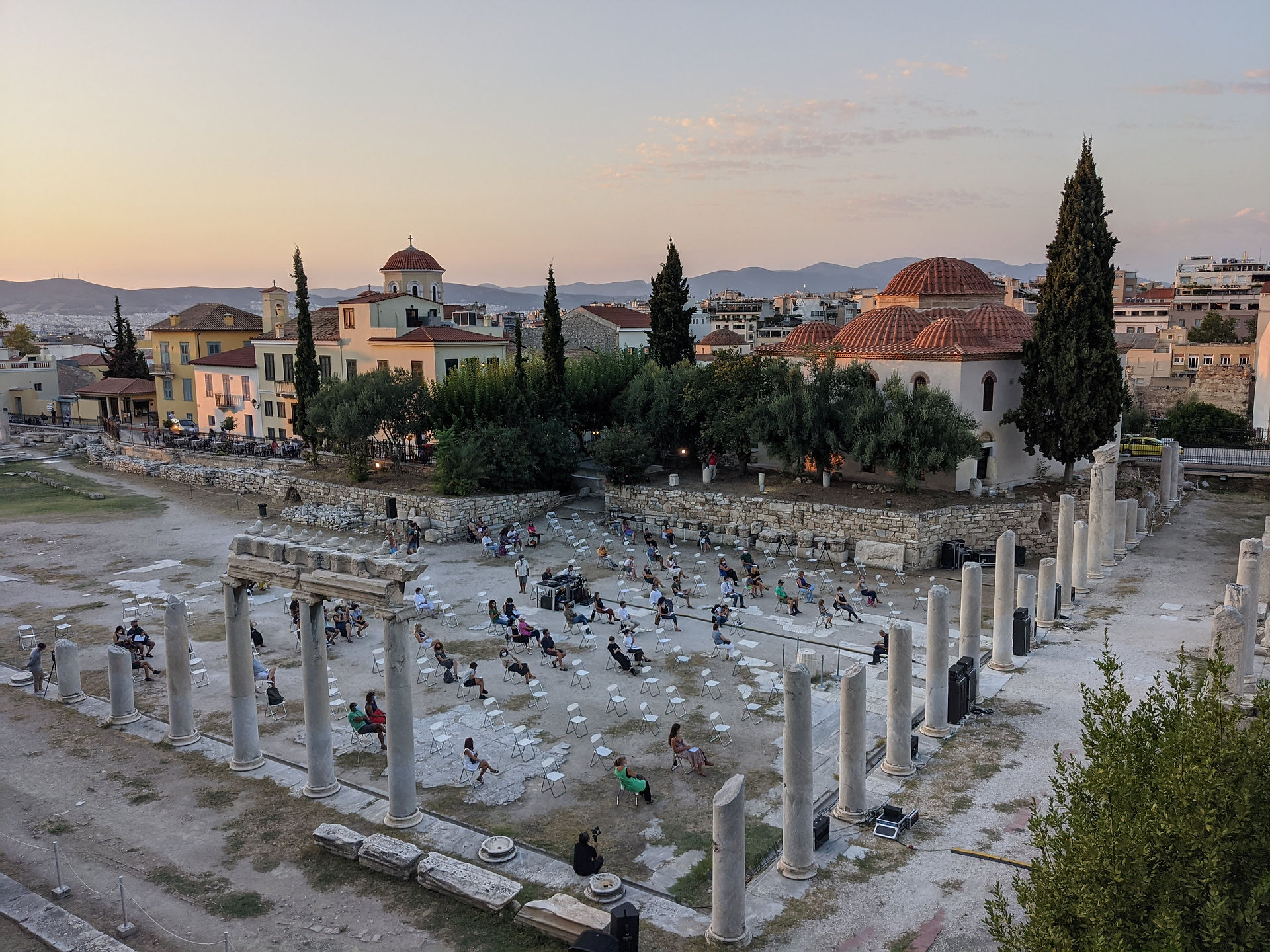 Greek ruins in Athens