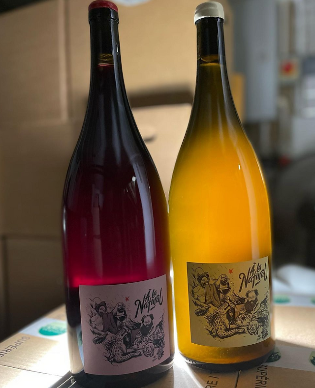 Pure wine natural wines