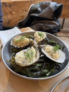 Fried oysters