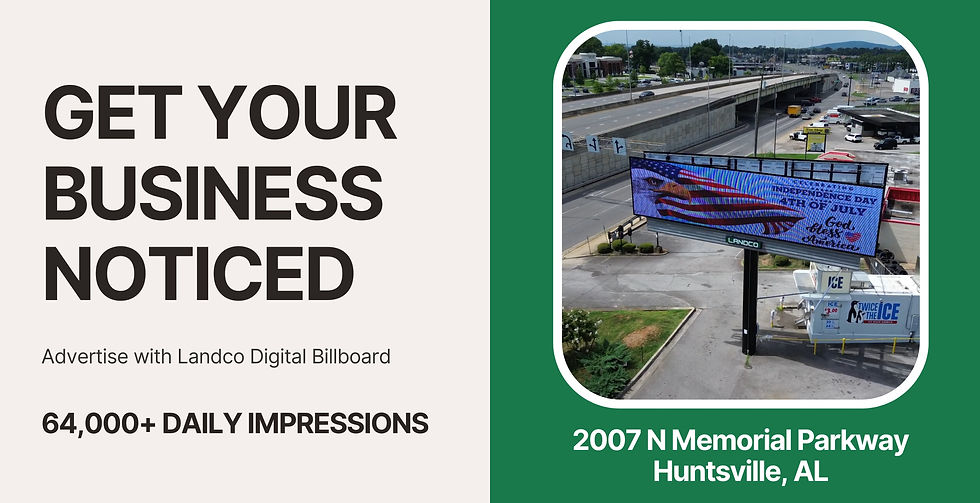 Digital Billboard with Landco