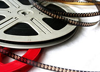 Film reels and movie strips