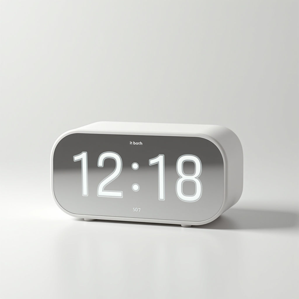 Minimalist Desktop Clock