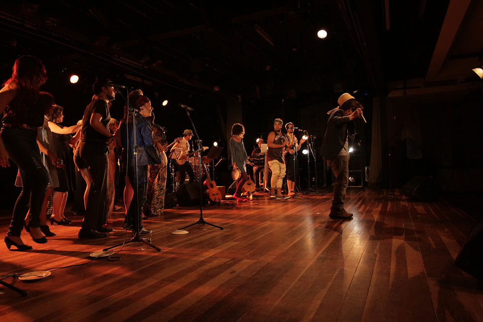 Show-musical Eras. A canção. O tempo