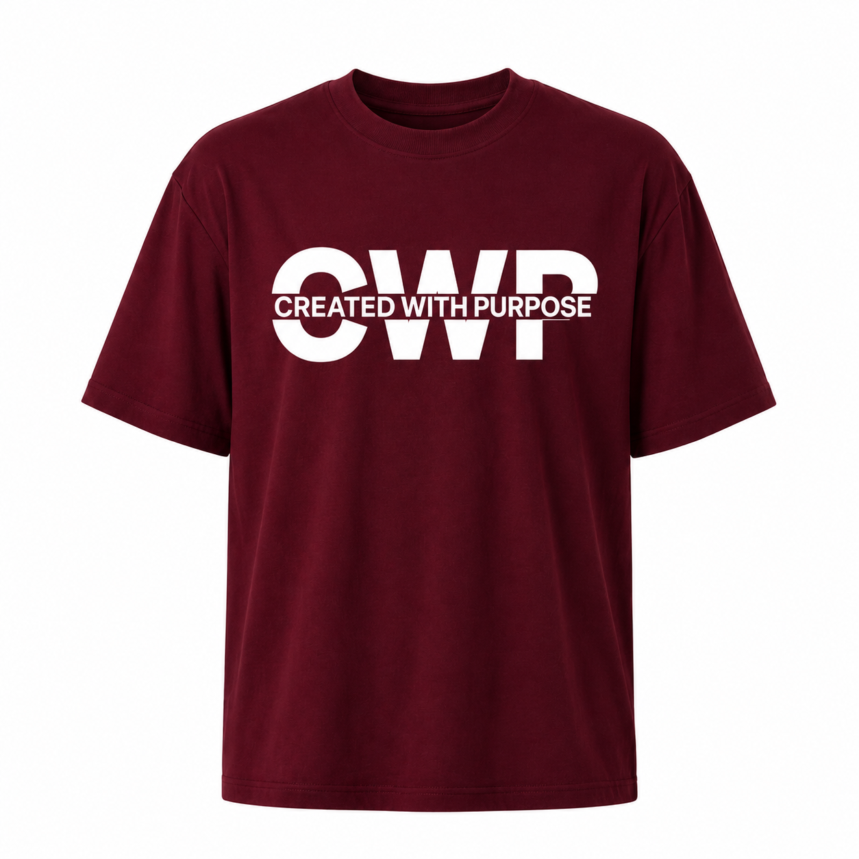 CWP Maroon Short Sleeve