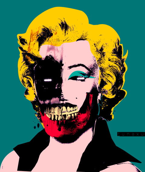 NFT Collection nftart Albert Digitalart Marilyn Monroe