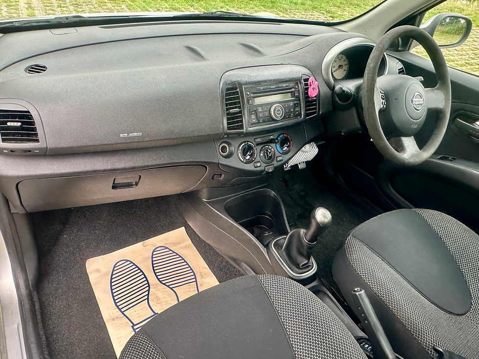 Thumbnail: 2008 (58) NISSAN MICRA 1.2 ACENTA 5 Dr Hatchback in SILVER.  