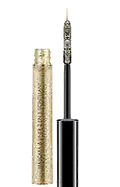 eyeliner doré mascara 2en1 black up scintillant