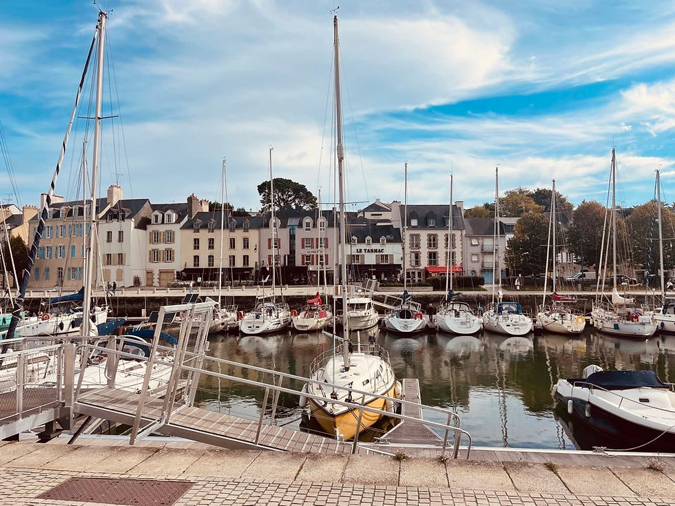 Vannes - Yachthafen in der Innenstadt