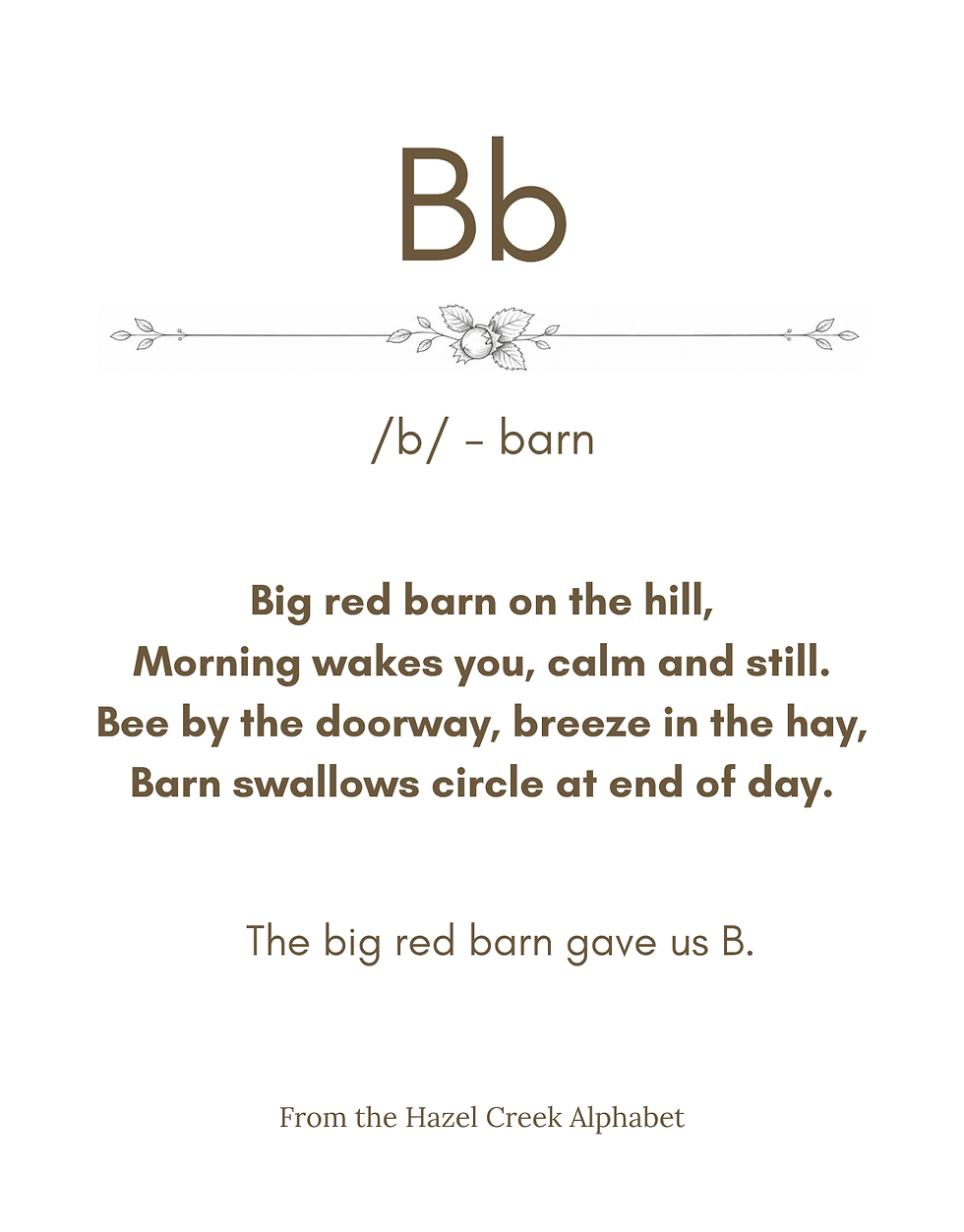 Thumbnail: Hazel Creek Alphabet Bundle | Alphabet Book + Printable Cards