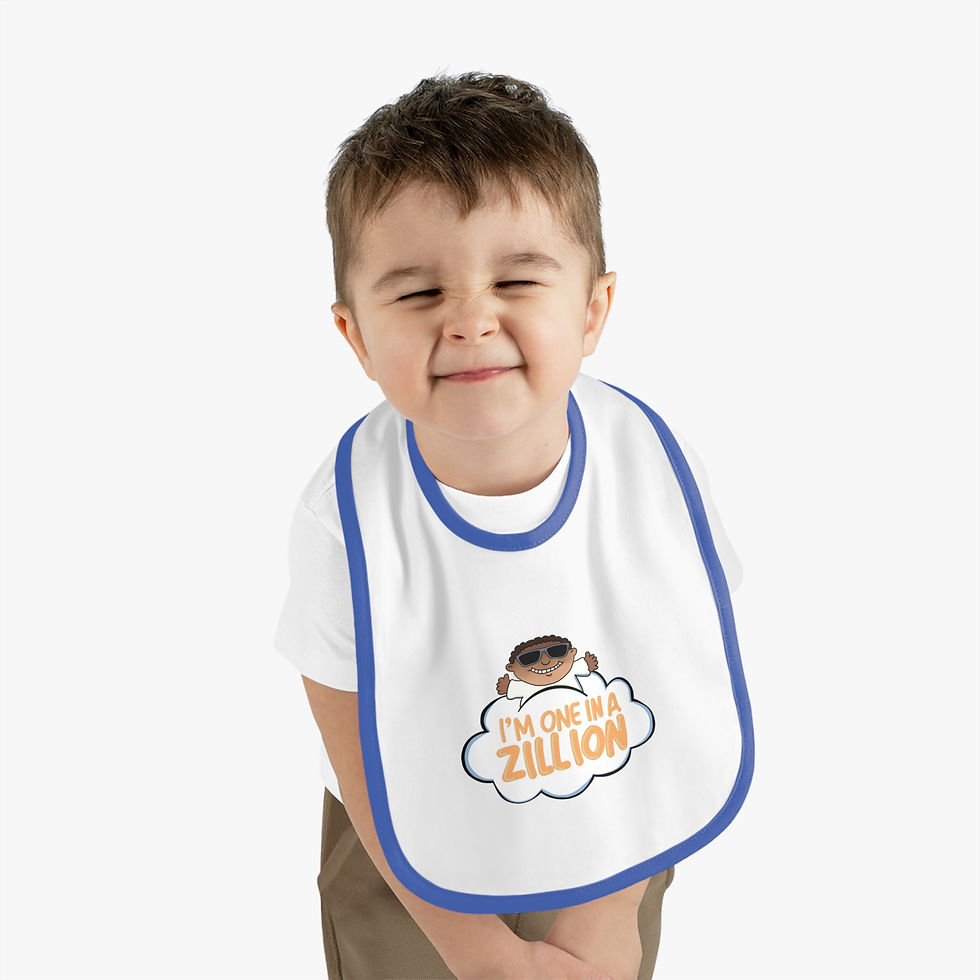 Thumbnail: "Rockstar" Baby of Color Bib