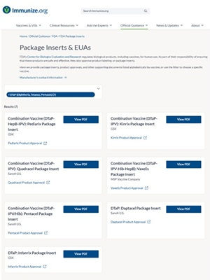 CDC Vaccine Inserts That Doctors Hide from the Public