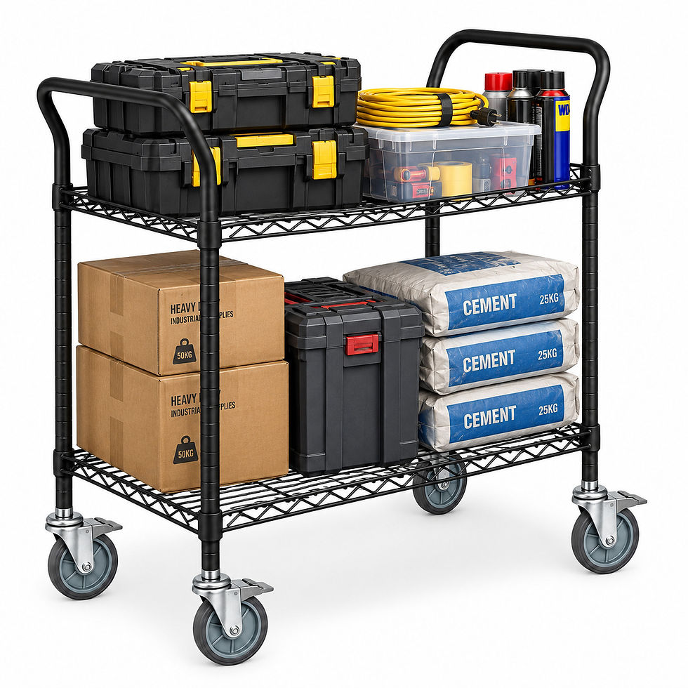 Thumbnail: Black Wire Shelving