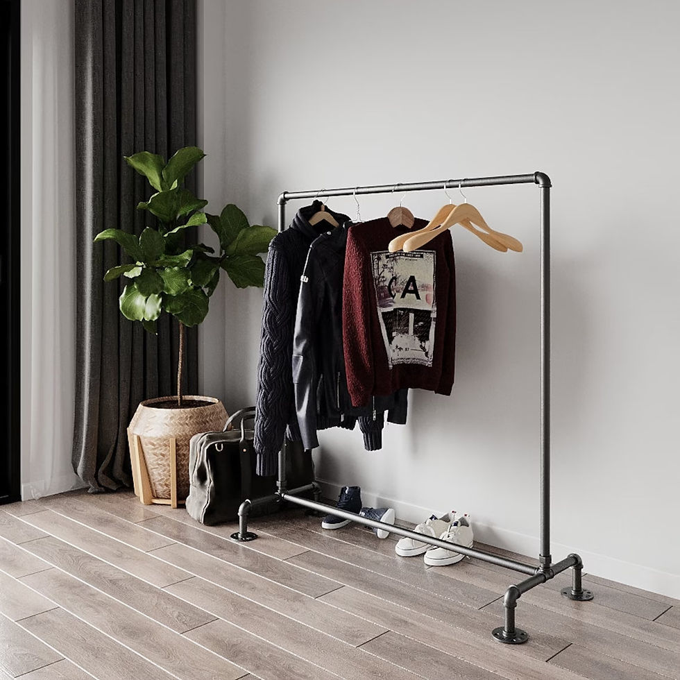 Thumbnail: Retro clothes rack