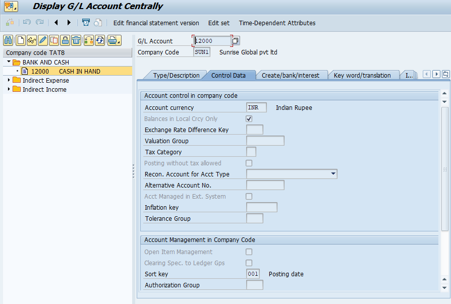 Step-by-step walkthrough of GL Master Data creation in SAP FICO, featured in Archon Solutions’ expert-led SAP finance course in Kerala.