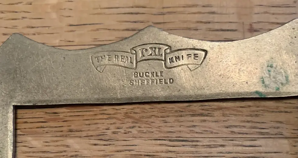 Thumbnail: Solid Silver Civil War Sword/knife Belt Buckle (Sheffield)