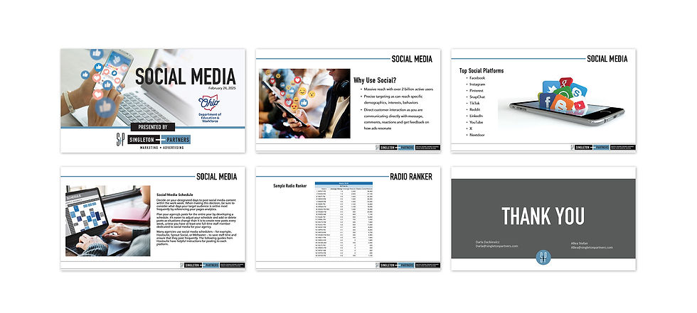 Presentation Design for Singleton & Partners