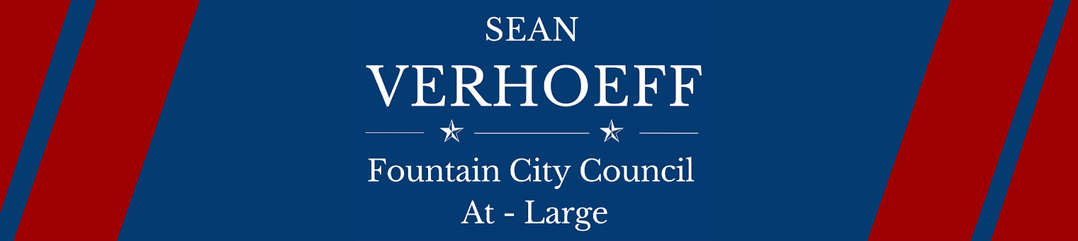 Sean Verhoeff for Fountain City Council Campaign Logo