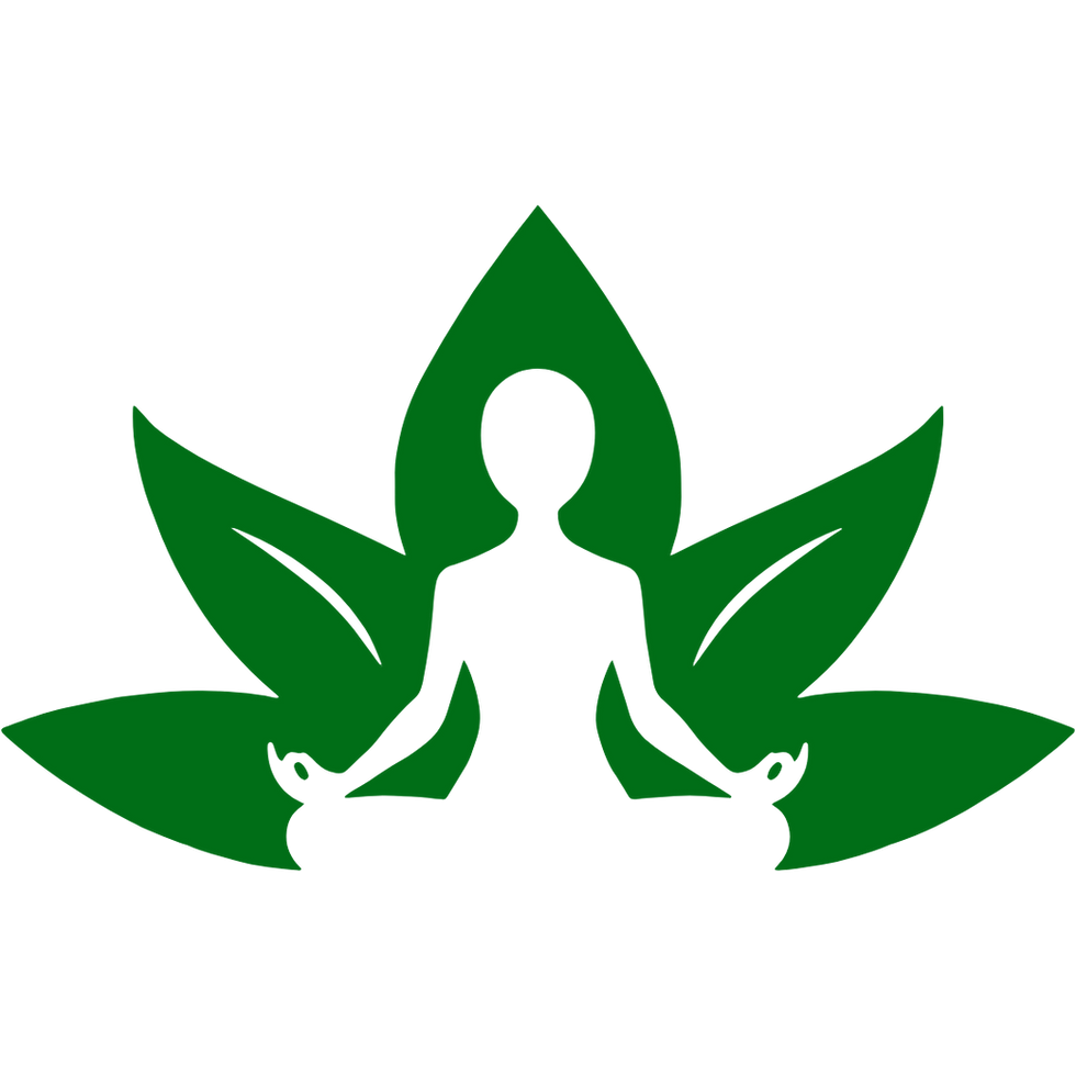 Green leaf design, nature symbol