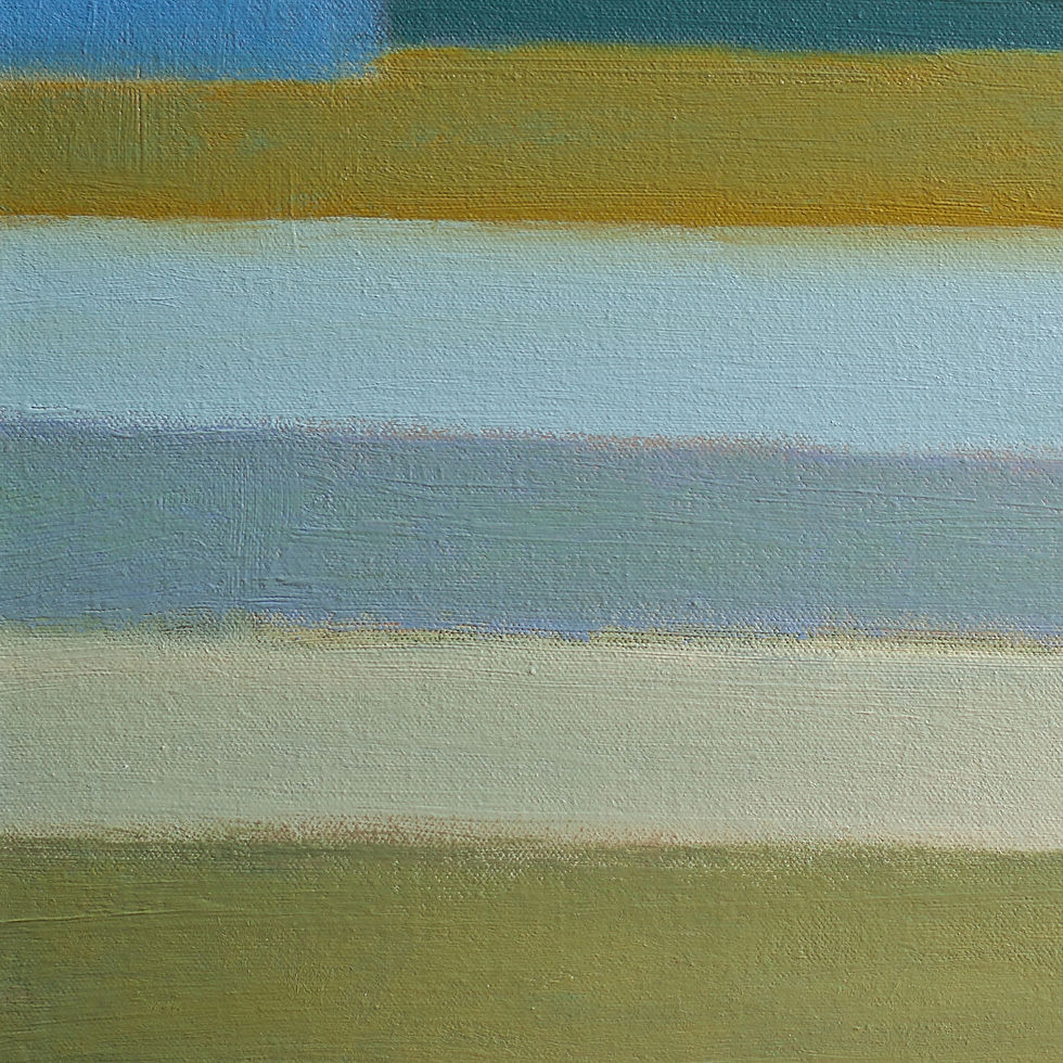 Thumbnail: Middle Of Nowhere, 2024 - Oil on canvas 40x40cm