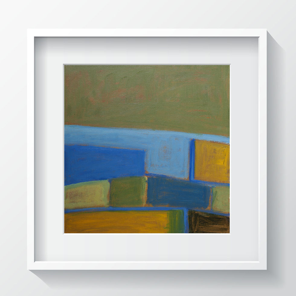 Thumbnail: Wheat Fields By The Sea - Giclée fine art print