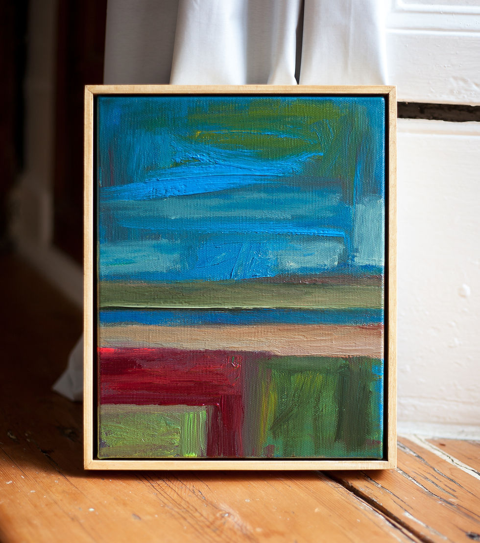 Thumbnail: The Camel Trail, 2024 - Oil on canvas 24x30cm