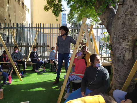 סדנת מוביילים מהטבע לתלמידי בית ספר