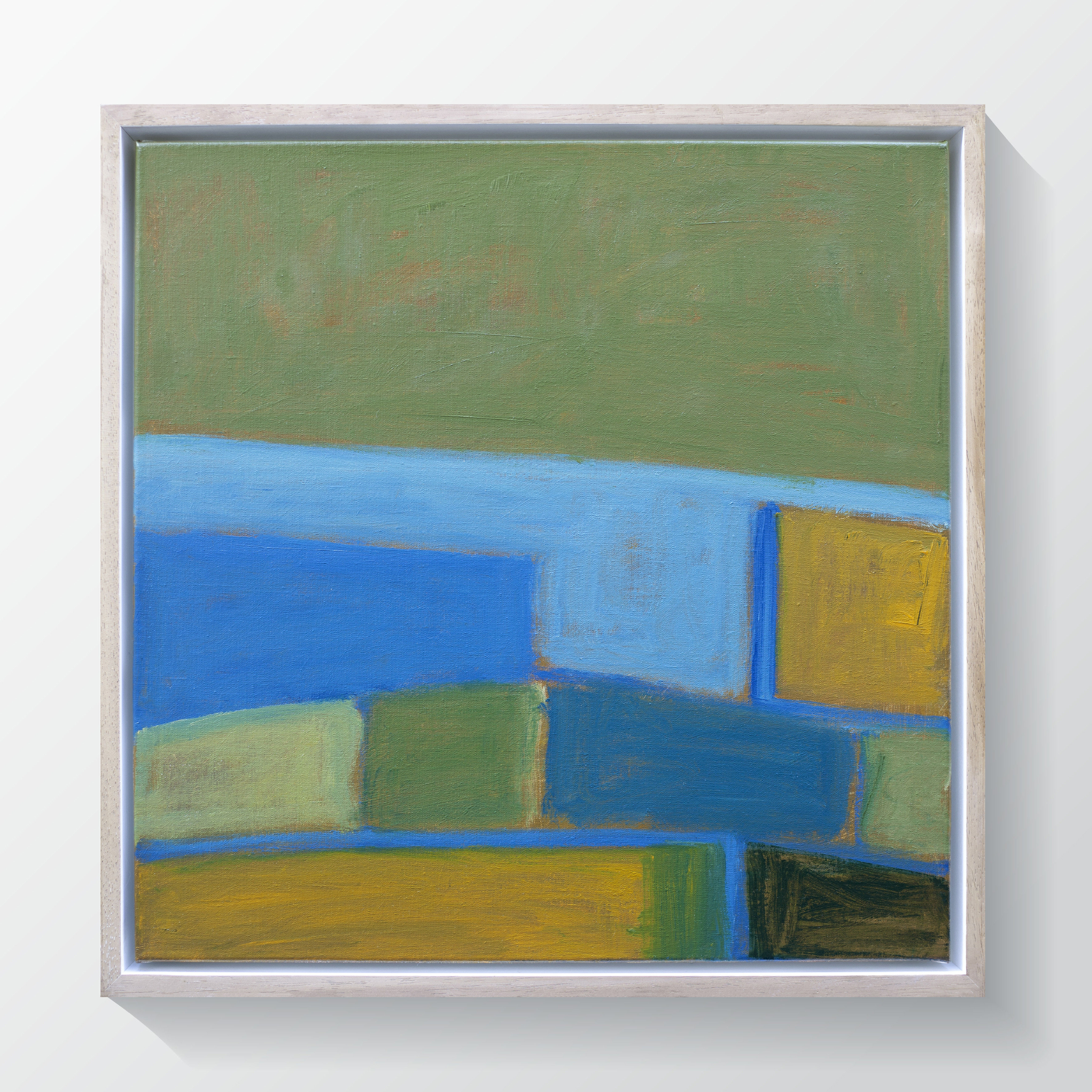 Wheat Fields By The Sea, 2026 - Oil on canvas 50x50cm
