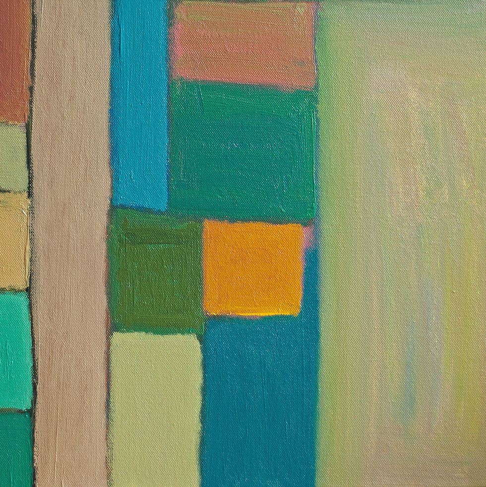 Thumbnail: Fields Of Gold, 2025 - Oil on canvas 50x50cm