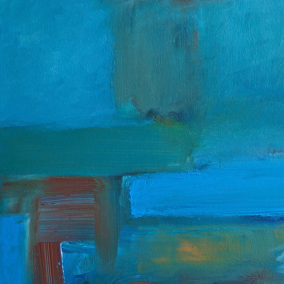 Thumbnail: Dusk Till Dawn, 2024 - Oil on canvas 50x50cm