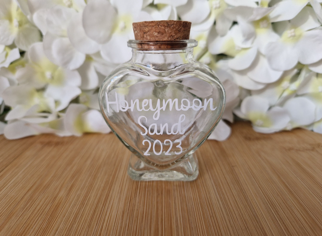 Heart Sand Jar