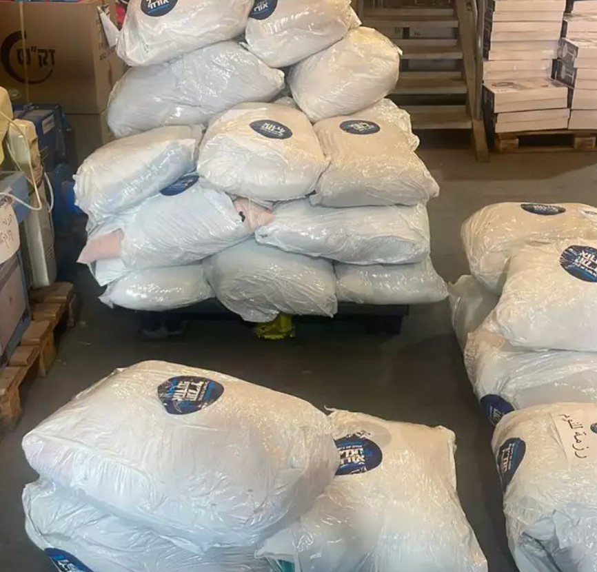 מבצע חלוקת ציוד כיבוי אש והצלה בצפון