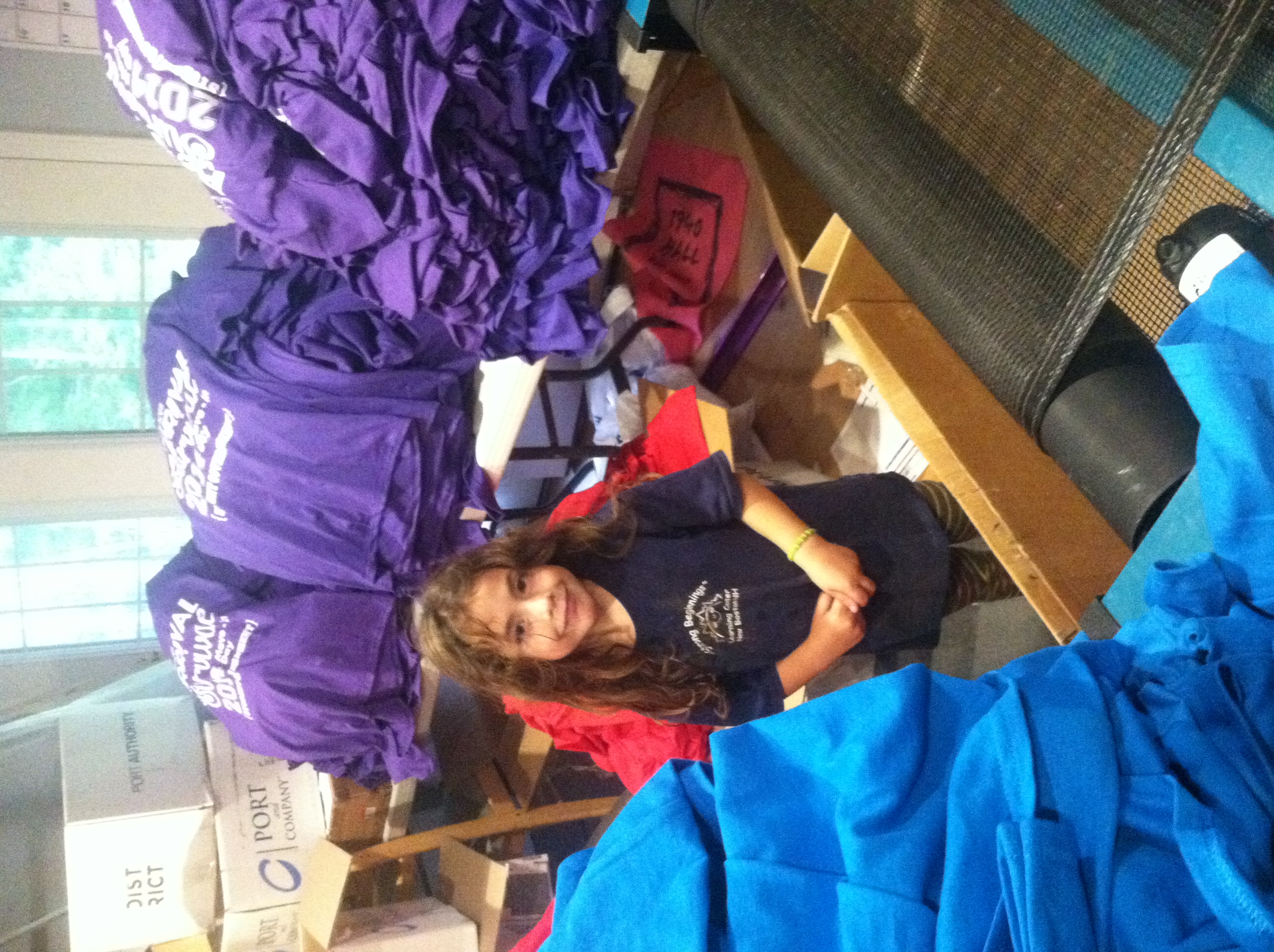 Hailey Helping out