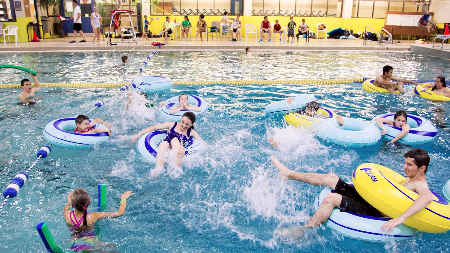 camp ecolart swimming