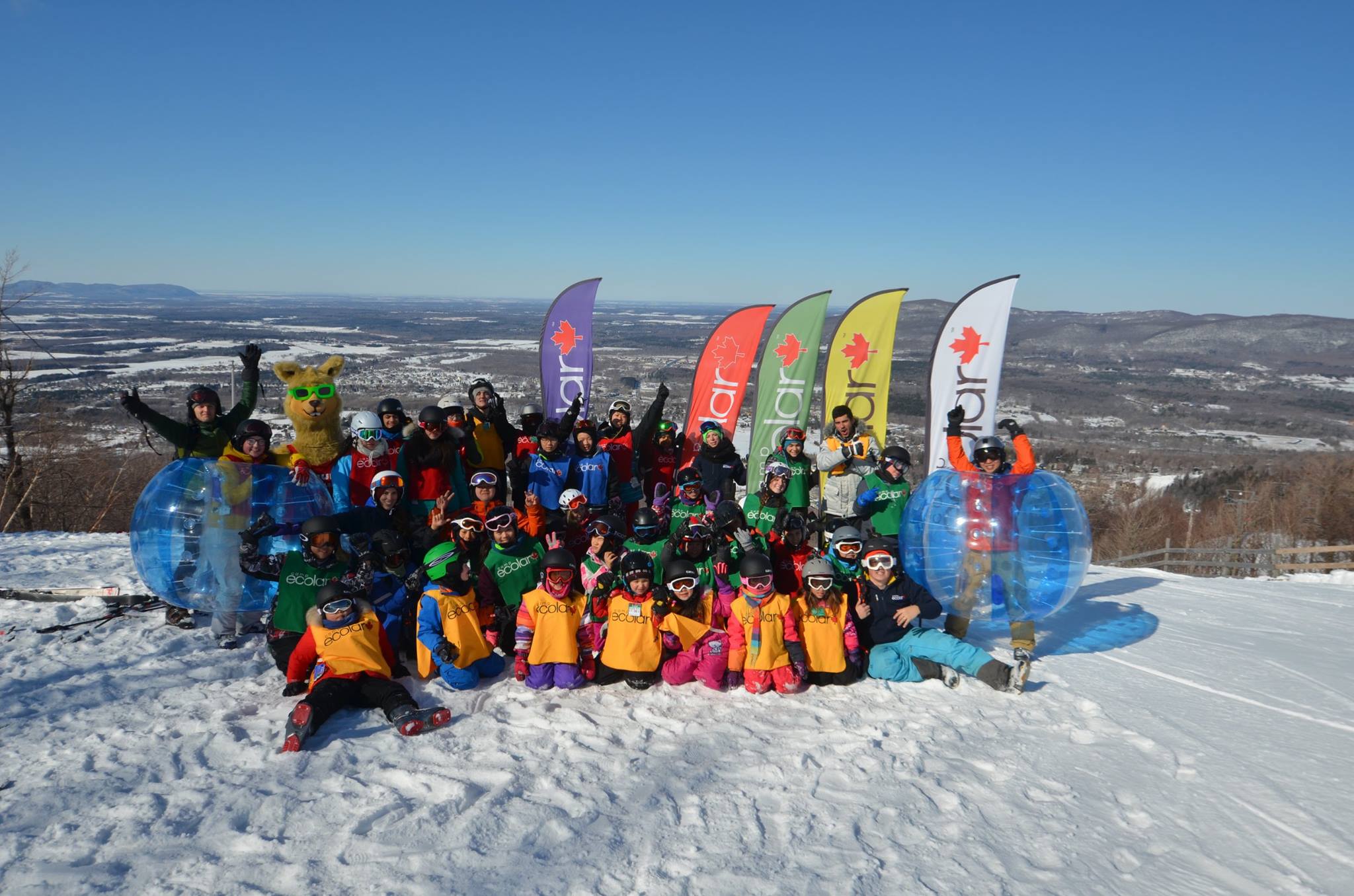 camp ecolart ski camp