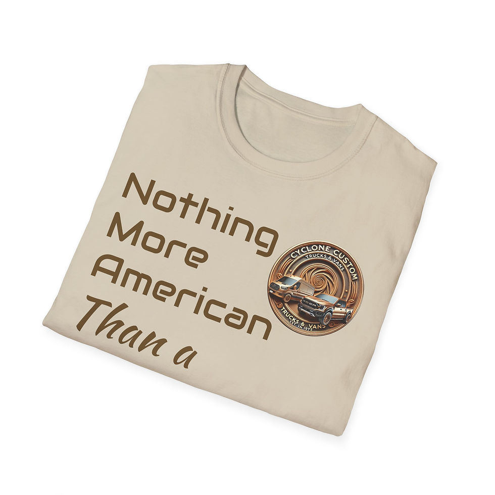 Thumbnail: Nothing More American Unisex Softstyle T-Shirt