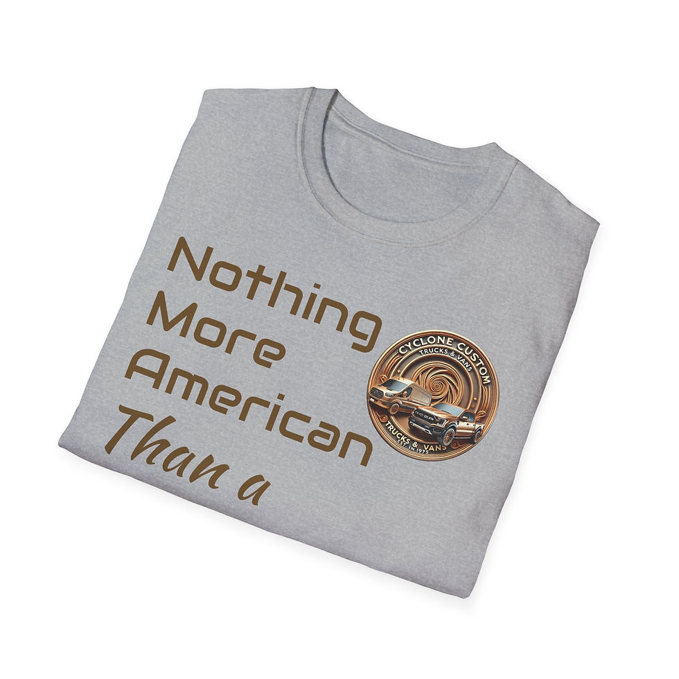 Thumbnail: Nothing More American Unisex Softstyle T-Shirt