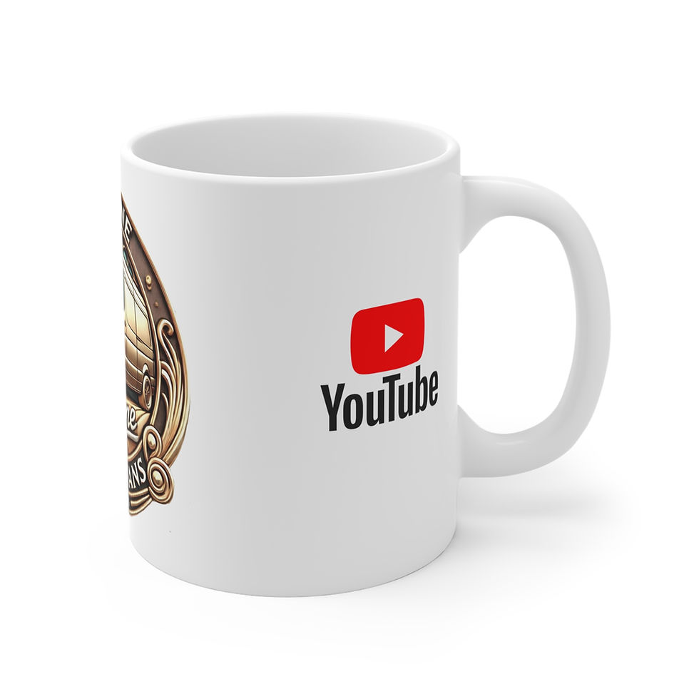 Thumbnail: Vintage Cyclone Custom Vans Mug - 11oz Coffee Cup for Van Enthusiasts