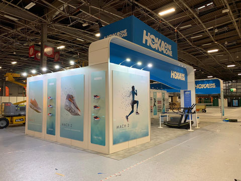 Hoka exhibition stand
