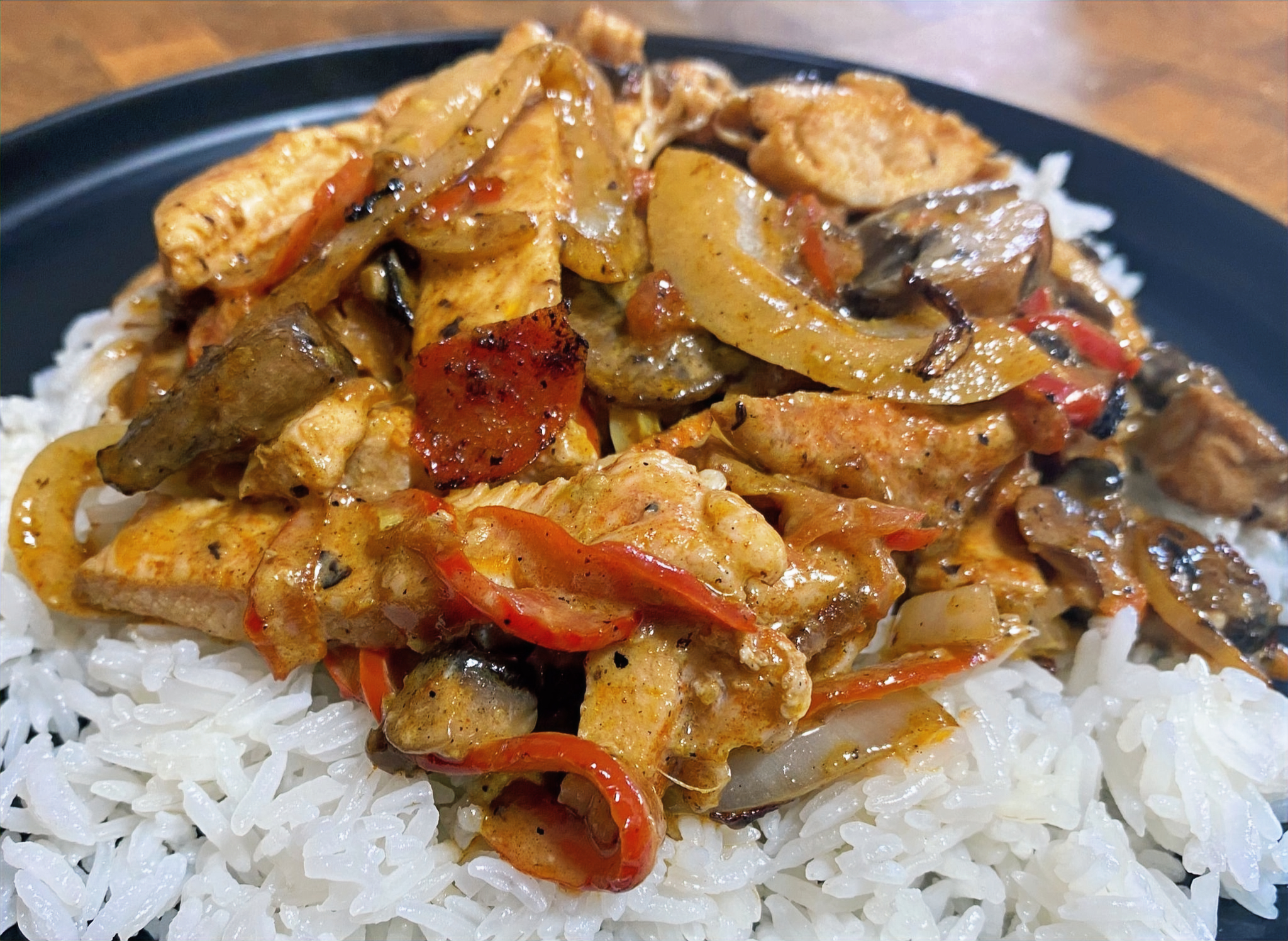 Arranged Food and Objects